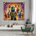 thumbnail image 4 of Ninjago Tapestry Luxury Wall Hanging Tapestries Decor Gift For Bedroom Living Room Dormitory Aisle Mural Blanket, 4 of 8