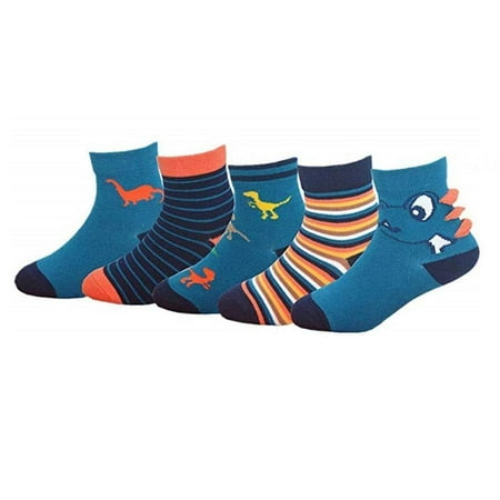 

Marsmo Baby Socks Boys Girls Multipack Cotton Socks Kids Toddler Cute Cartoon Socks Soft Breathable Comfortable for Children 3-5 Years for Spring Autumn Winter 5 Pairs