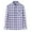 Light Blue, variant on ZRGHAOYLQ Mens Big and Tall Plaid Shirts Long Sleeve Soft Cotton Lightweight T-shirts Lapel Collar Cardigan Button Down Shirt Jacket with Pockets