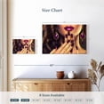 thumbnail image 4 of Elephant Stock Purple Nails Wall Art - Horizontal Canvas Wall Art - Living Room Wall Decor - Fashion And Beauty Canvas - Purple And Beige Decor - 24" x 16", 4 of 8