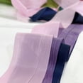 thumbnail image 5 of 1 Pair Satin Ribbon Shoe Laces: 1.97" Wide Colorful Flat Folds Yarn Shoelaces for Women - 47 inch / 120CM, 5 of 5