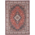 thumbnail image 2 of Contemporary Home Living 3.25' x 5' Medallion Floral Area Throw Rug - Red and Cream, 2 of 7