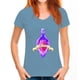 thumbnail image 3 of Camiseta pintada a mano para mujer, camiseta de moda, linda camiseta vintage de Stranger Thing, camisetas verdes para mujer, ropa de mujer con botella de Harajuku, 3 of 5