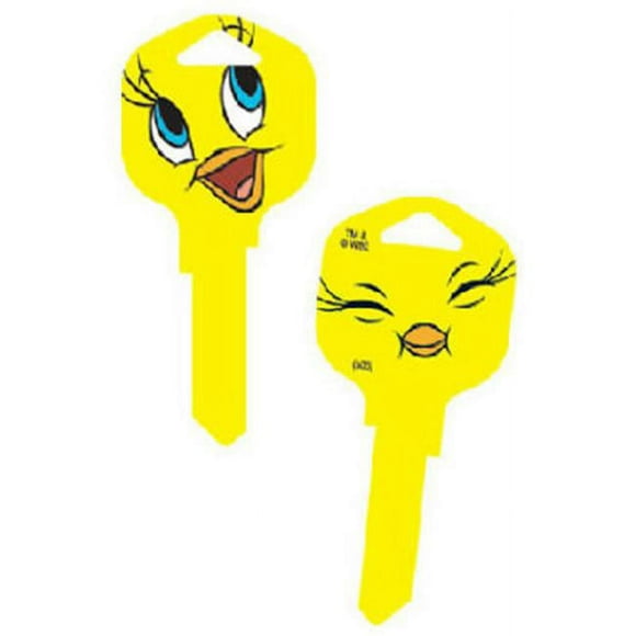 Hy-Ko Produits 15005KW1-TW3 Kw1&44; 2 Faces Tweety Keyblank&44; Pack de 5