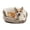 Wheat, variant on Best Friends by Sheri Pet Throne Wheat Jumbo Round Orthopedic Cat and Dog