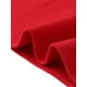 thumbnail image 5 of Vestido Ruched Allegra K para mujer, vestido de trabajo de manga corta, tendencia en rojo S, 5 of 5
