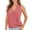 Pink, variant on Soft V Neck T Shirts Women, Yigetop Women's Spring and Summer Loose Vest with Camisole Thin Design for Home Base Sports Sweatshirt Sleeveless Top for Outerwear Tshirts Shirts for Women Green XL