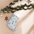 thumbnail image 7 of Salouo Cute Snowflake Dachshund Print Christmas Stockings,Large Xmas Stocking Set of 1 Holiday and Farmhouse Stocking for Christmas Holiday Party Decoration(17.7*11 Inch), 7 of 7