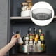 thumbnail image 4 of Bandeja de almacenamiento de despensa con rotación de 360 ​​grados, organizador de maquillaje multiusos para encimera. gris, 4 of 8