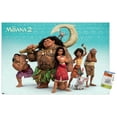 thumbnail image 1 of Disney Moana 2 - Group Wall Poster, 14.725" x 22.375" Framed, 1 of 4