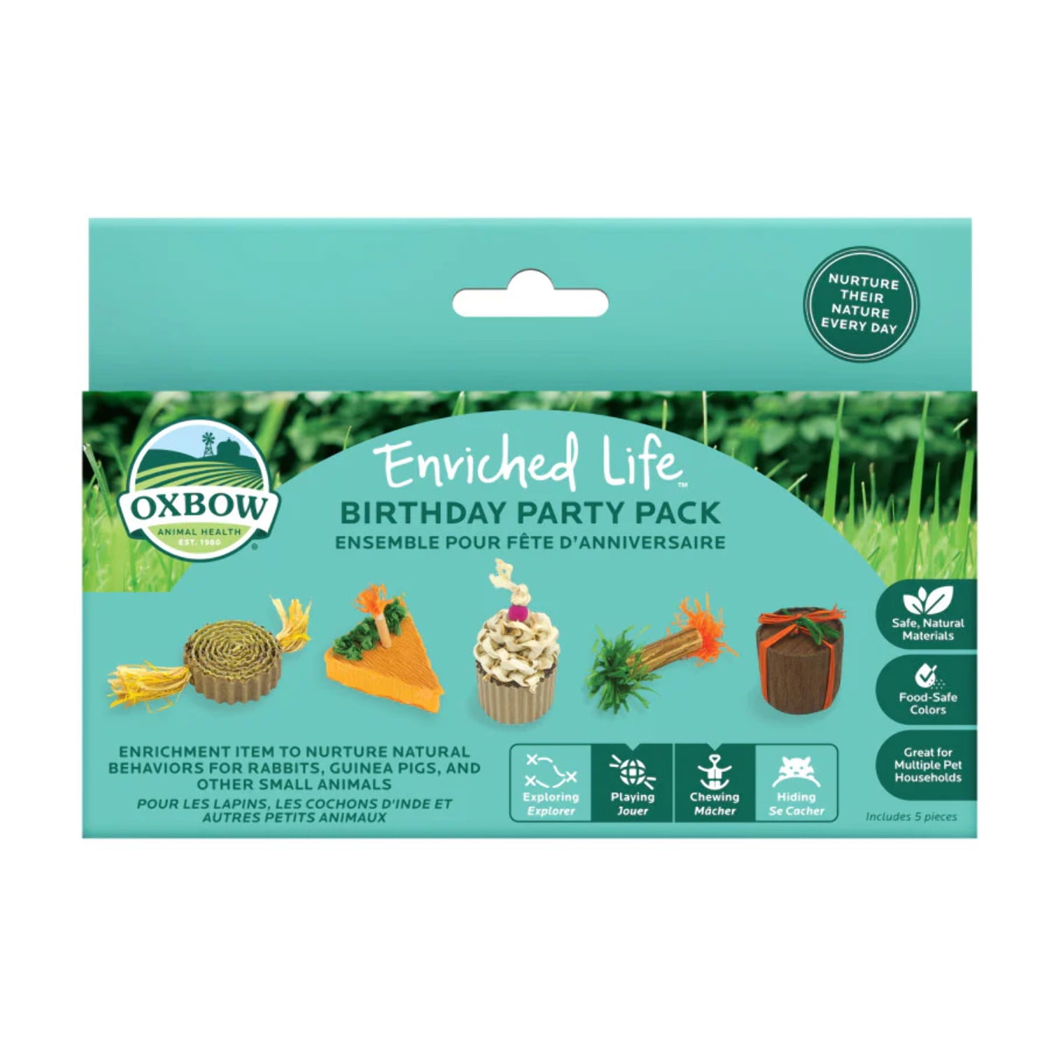 Oxbow Birthday Party Pack for Small Animals - 5 Pieces