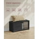 thumbnail image 5 of VASAGLE Banco Zapatero, Mueble de Zapatos, 2 Bisagras de Seguridad, 40 x 100 x 46 cm, Pasillo, Dormitorio, Salón, Gris Carbón, 5 of 5
