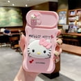 thumbnail image 1 of Sanrio-funda protectora de cámara deslizante 3D Hello kitty para iPhone 14, 13, 12, 11 Pro Max Plus, soporte completo, Y2k, Original Fivean unisex, 1 of 2