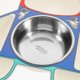 thumbnail image 5 of 1 conjunto de placas de alimentos divididas niños Dividido plato de comida en forma de avión plato de comida con horquilla de cuchara, 5 of 6