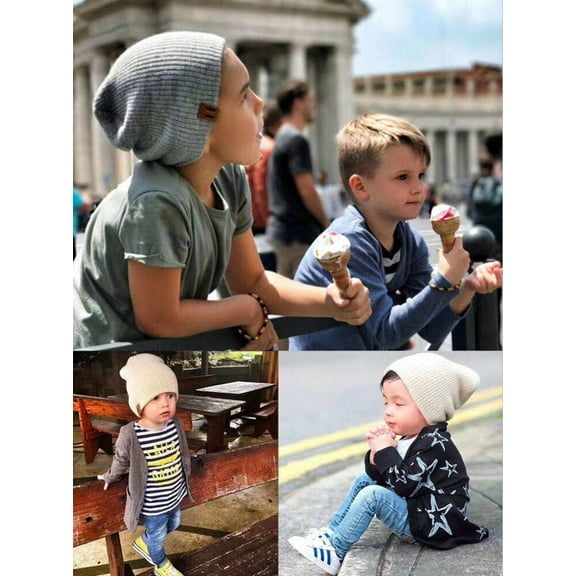 Baby Kids Winter Warm Hats, Infant Toddler Children Beanie Knit Cap Girls Boys