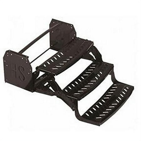 24 ft. Radius & 7 ft. Triple Manual Step