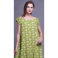 thumbnail image 3 of Bimba Printed Womens Nightgown LadiesÂ&nbsp;NightwearÂ&nbsp;Nursing Dress Rayon Sleepwear, 3 of 4