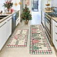 thumbnail image 5 of PALIFEUR Christmas Kitchen Rugs Set of 2, Christmas Stree Rugs, Non-Slip Kitchen Rug, Washable Kitchen Mats for Christmas Kitchen Decor Festival Holiday Party Decorations, 5 of 7