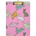 thumbnail image 1 of FMSHPON Rabbit Easter Clipboard Hardboard Wood Nursing Clip Board and Pull for Standard A4 Letter 13x9 inches, 1 of 8