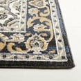 thumbnail image 2 of SAFAVIEH Pyramid Gladwyn Medallion Runner Rug, Grey/Navy Gold, 2'2" x 8', 2 of 6