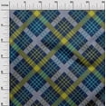 thumbnail image 2 of oneOone Polyester Lycra Fabric Tartan Check Fabric Prints By Yard 56 Inch Wide, 2 of 4
