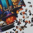 thumbnail image 4 of Puzzle Springbok Haunted Halloween Party 1000 piezas, 4 of 8