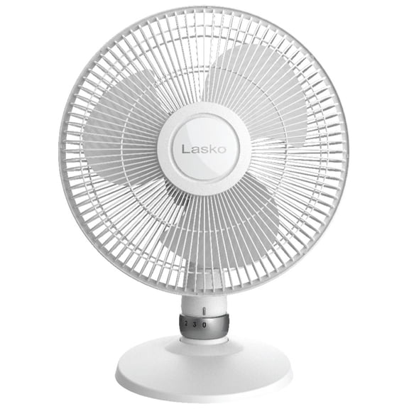 Lasko Performance Table Fan, White