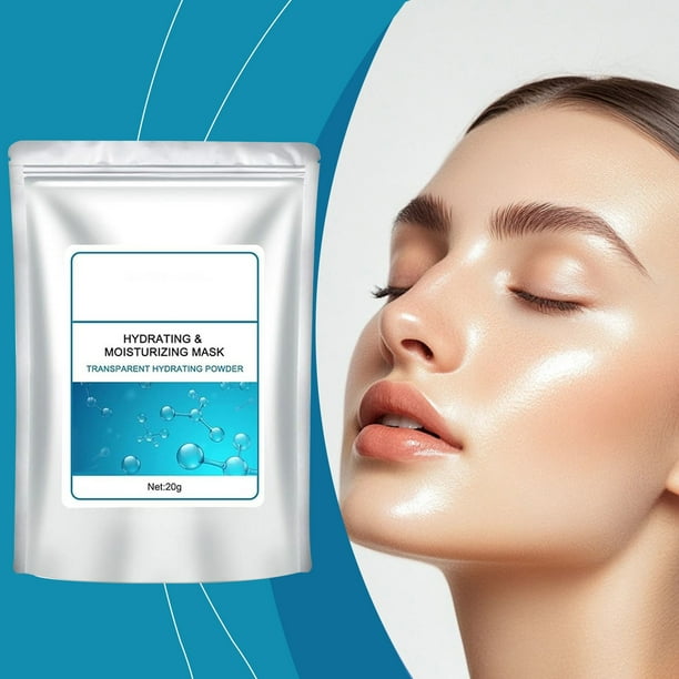 Fiudx Polvo Hialurónico, Suero Hidratante de Penetración Profunda, Fórmula Vegana para Cuidado de La Piel, Crema Antiedad Reductora de Líneas Finas, Mascarilla Facial Casera, Seguro para Todo Tipo de