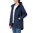 thumbnail image 6 of Rokka&Rolla Women's Stand Collar Trench Coat Windbreaker Jacket, 6 of 12