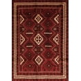 thumbnail image 1 of Ahgly Company Indoor Rectangle Southwestern Orange Country Area Rugs, 3' x 5', 1 of 1