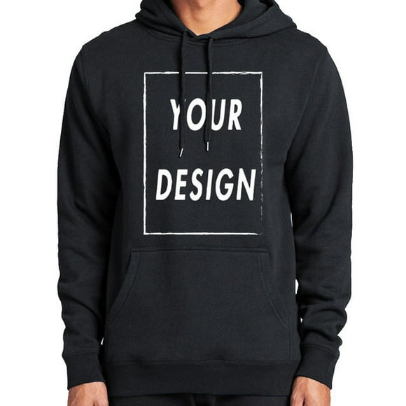 Custom hoodies add your text sweatshirts (Black, M)