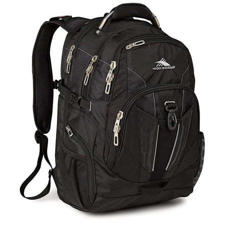 High Sierra TSA Backpack Black (Best High Sierra Backpack)
