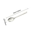 thumbnail image 3 of Cooking Utensils Stainless Steel Cooking Spoon Set Large Serving Tools Metal Solid Slotted Basting Perforated Spoons for Restaurants Kitchen Utensils, 3 of 4