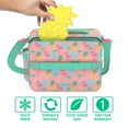 thumbnail image 3 of Bentgo Buddies Reusable Ice Packs - Slim Ice Packs for Lunch Boxes, Lunch Bags, and Coolers - Multicolored 4-Pack (Pineapple), 3 of 7