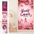 thumbnail image 7 of KeirineCC Breast Cancer Awareness Door Banner Backdrop Door Cover Decoration Pink Ribbon Breast Cancer Survivor Hope Strength Courage Faith Banner for Party Charity Activity Yard Sign,71 x 35,#A, 7 of 7