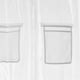 thumbnail image 5 of Cortina de ducha 180x180cm EVA | Mampara impermeable del baño | Diseño estampado en blanco, rellenos reforzados, dobladillo lastrada | Sin Drill | Incluye Hooks | Resistente al desvanecimiento, 5 of 6