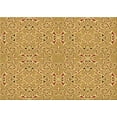 thumbnail image 1 of Ahgly Company Machine Washable Indoor Rectangle Transitional Mahogany Brown Area Rugs, 3' x 5', 1 of 7