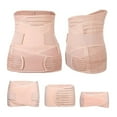 thumbnail image 2 of 3 in 1 Postpartum Support Recovery Belly Wrap Waist/Pelvis Belt Body Shaper Postnatal Shapewear,L Variant Size Value L, 2 of 5