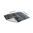 thumbnail image 3 of YOHAVEN 39.4x29.5" Fleece Pet Mat Winter Dog Cat Sleeping Blanket Thick Warm Cushion Cozy Indoor Bedding Home Comfort Holiday Pet Gift, 3 of 6