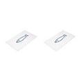 thumbnail image 3 of VONKY Quick-drying Bathroom Rug Mat For Non-Slip Non-Slip Shower Mat blue and white 2Set, 3 of 6