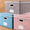 Assorted Color-X Large(3-Pack), variant on Extra Large Collapsible Storcubes With Lids Fabric Decorative Bboxes Organizer Baskets Cover Handles For Bedroom Closet Living Room 19.6x15.7x11.8 Inch 3 Pack