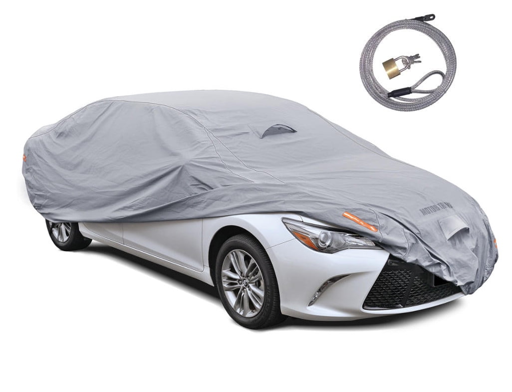 Motor Trend UltraSonic Waterproof Car Cover Heavy Duty Outdoor