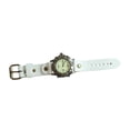 thumbnail image 3 of Reloj de pulsera decorativo, versátil, preciso, cómodo, moderno, diseño vintage. Blanco, 3 of 8