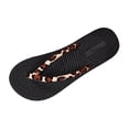 thumbnail image 4 of ibiyuan Orthopedic Flip Flops Women Thong Sandals for Women Dressy Non- Woven Sole Slippers Women Breathable Orthofeet Shoes for Women, 4 of 9