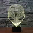 thumbnail image 5 of LINLIN 3D Alien Illusion LED Night Light,7 Colors Gradual Changing Optical Illusion Acrylic Lamp USB Touch Bedside Table Lamp for Holiday Gifts or Home Decorations, 5 of 9