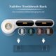 thumbnail image 4 of Estante para cepillos de dientes con tazas Dispensador automático de pasta de dientes Exprimidor Sop Abody Blanco/Tipo 3, 4 of 7