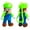 Blue ,Green, variant on Mario Brothers Yoshi Large Backpack Plush