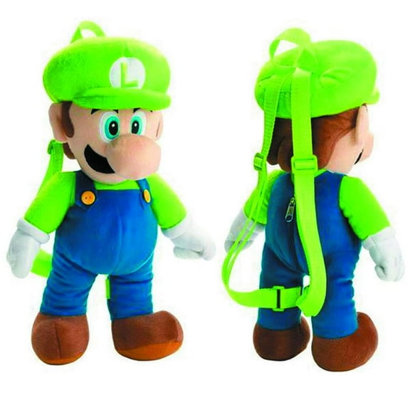Super Mario Bros. Luigi 16" Plush Backpack
