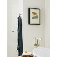 thumbnail image 3 of Amerock Bronx Contemporary Single Prong Polished Nickel Wall Hook, 3 of 10