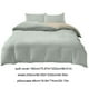 thumbnail image 3 of Juego de cama de 4 piezas de algodón lavado | Poliéster suave y transpirable | Dormitorio individual/matrimonial | Incluye funda nórdica, sábana ajustable y 2 fundas de almohada, 3 of 6